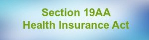section 19aa of health insurance act 1973 medicare exemption